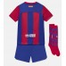 Barcelona Hemmakläder Barn 2023-24 Kortärmad (+ Korta byxor)